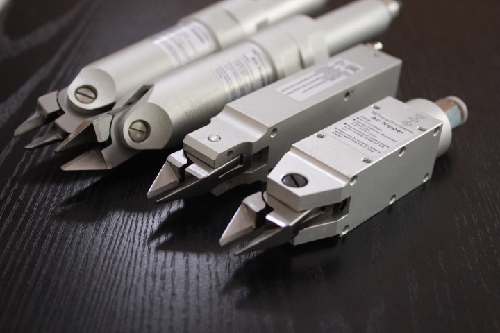 Silver Air Nipper Blades Replacement For Copper Wire Steel Plastic