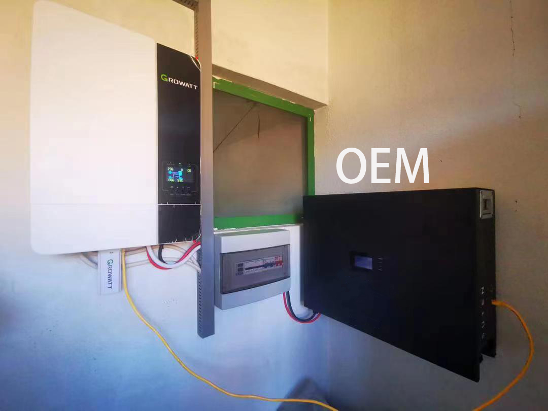 10KW 5KW Hybrid Energy Storage System With Lithium Lifepo4 Battery And 100Ah Capacity