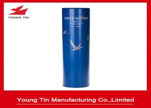 Wholesale Cylinder Tinplate Metal Wine Bottle Packaging Wine Tins With Custom Printing from china suppliers