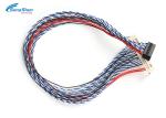 Scanner Computer LVDS Cable 30 Pin , PVC Jacket 7.0 Mm LVDS Display Cable