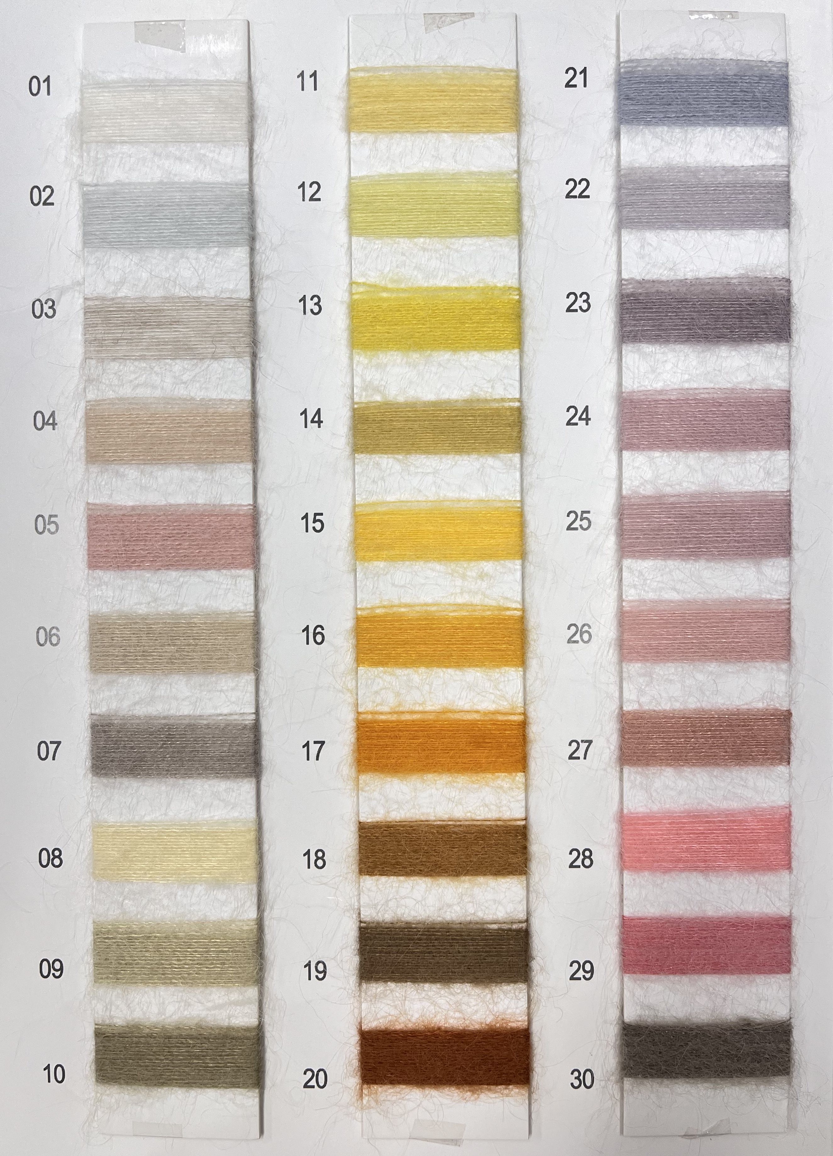 1/13NM Blending High Stretch Fluffy Drawing Yarn For Knitting Sweater Scarf Free A Sample