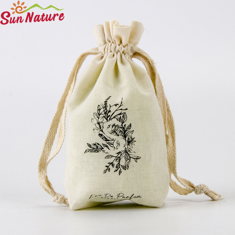 Eco Packaging Solutions Sustainable Bamboo Fabric Drawstring Dust Bag