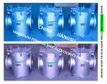 MARINE STAINLESS STEEL COARSE WATER FILTER - STAINLESS STEEL SUCTION COARSE