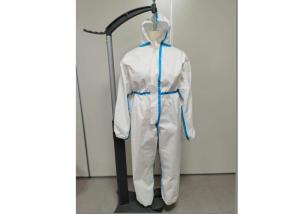 Wholesale Personal Safety Disposable Medical Coverall With Hood Lightweight from china suppliers