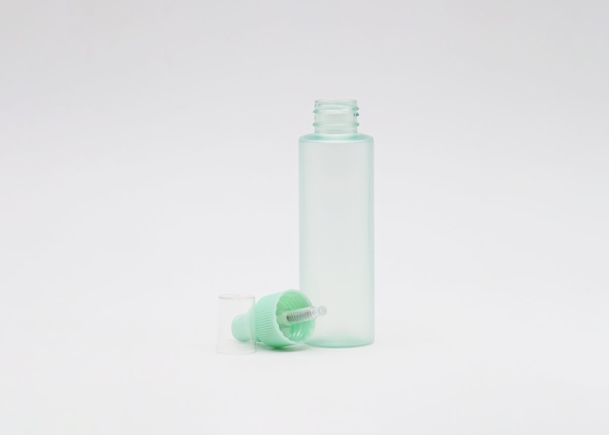 Transparent Plastic Bottle With Spray Pump 60ml 100ml Pet