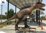 Giant Lifelike Animatronic Outdoor Dinosaur Foreleg Movement / Simulation Roar