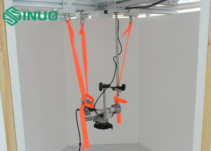 IEC 60745-2-3 Angle Grinder Guard Strength Test Equipment For Test Mechanical Strength