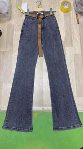 Wholesale factory manufacturer custom logo wholesale women's stretch denim pants fashion quality slim fit lady's trend jeans 23 from china suppliers