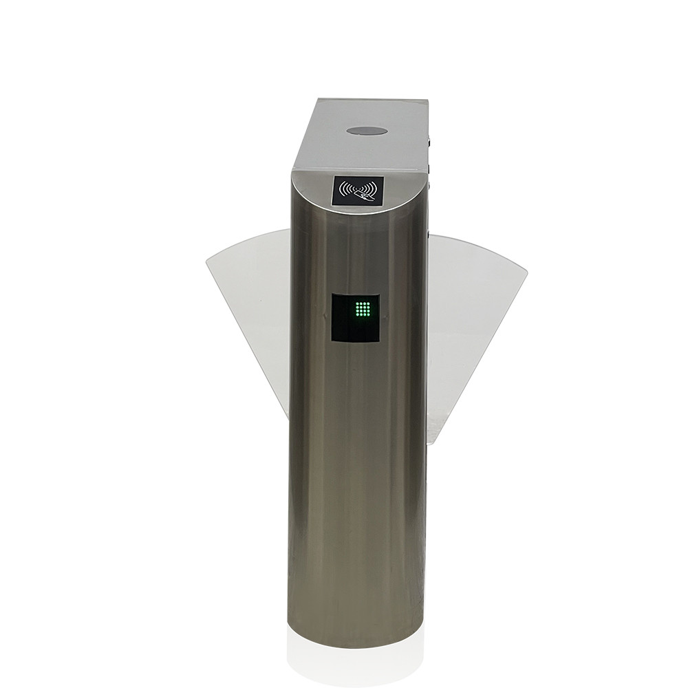 Anti Collision Flap Barrier Gate Turnstile With Anti Tailgating Function