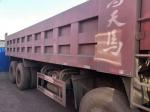 30-40 Tons 12 Wheel Used Dump Trucks Left Hand Drive Euro III Emission