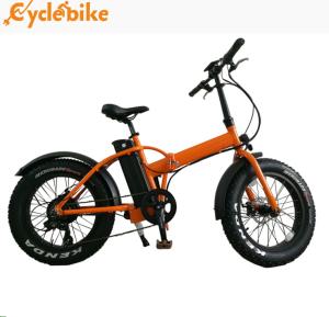Wholesale 20 Inch Mountain Fat Tire Foldable Electric Bike 48v 500w Bafang Motor from china suppliers