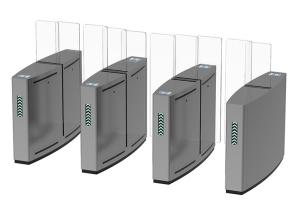 Wholesale Edifice Entrance Access Control Turnstiles Full Height SS304 Acrylic BLDC Motor from china suppliers