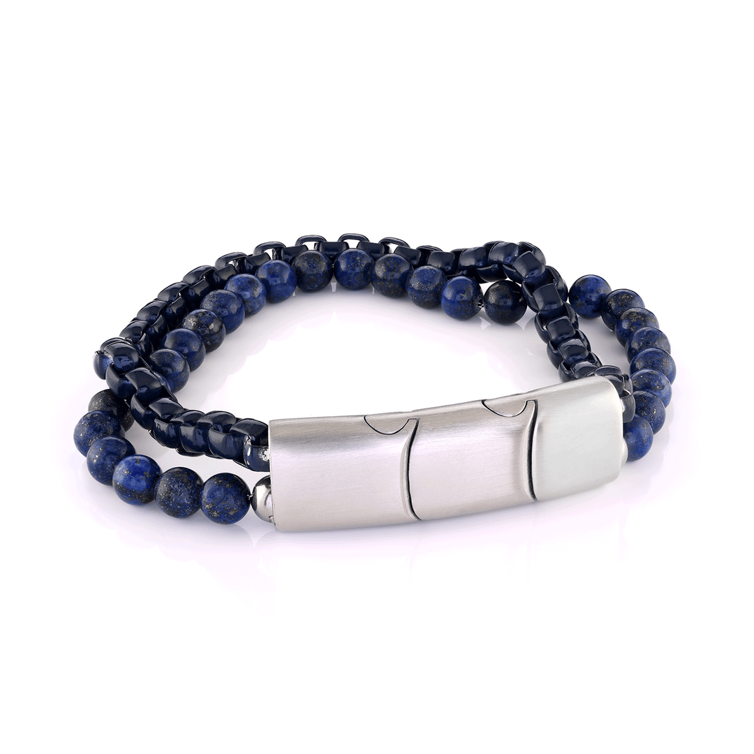 Stainless Steel Men's Black Leather Rope Bracelet Diy Leather Charm Bracelet Custom