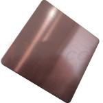 1000x2000mm Hairline Stainless Steel Sheet Rose Gold DIN 201 304 316