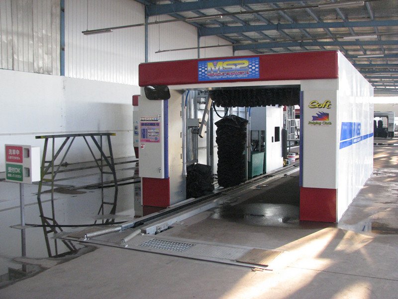 Car Wash Shop Auto Machine Design as customer's requests Galvanizing by dipping