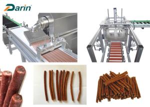 Wholesale Dog Pet Chews Auto Meat Strips Dog Treats Pet Food Production Line / Pet Chews Extruder from china suppliers