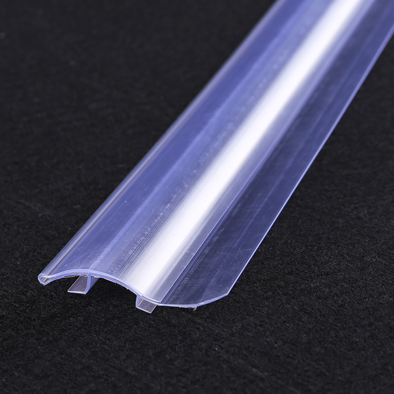 Plastic Price Label Holder For Supermarket Shelf Customized