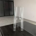 Large Tall Glass Vases For Wedding Centerpieces 3pcs Set Clear Cylinder Flower