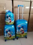 Multifunctional Kids Cartoon Luggage Polyester Material Unisex