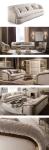 Upholstery Hotel Lobby Furniture White Velvet Couch Multiple Seating Sofa