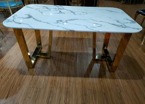 Wholesale 75cm Luxury Marble Dining Table from china suppliers