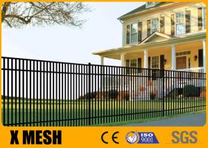 Wholesale Full Welding 5ft X 8ft Security Metal Fencing Black Powder Coated Industrial Field from china suppliers
