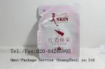 UV Blocked Cosmetic Packaging Bags Irregular Shaped , 150x110mm Liquid Packaging