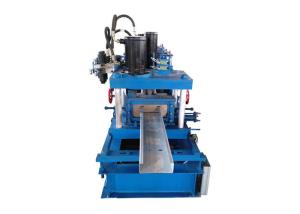 Wholesale Adjustable Size Purlin Roll Forming Machine Forming Steps 12 Rows 40# Hydraulic Oil from china suppliers