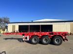 20 Foot Container Skeleton Trailer For Sale