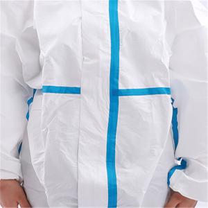 Wholesale White 60gsm 165cm Disposable Protective Coveralls from china suppliers