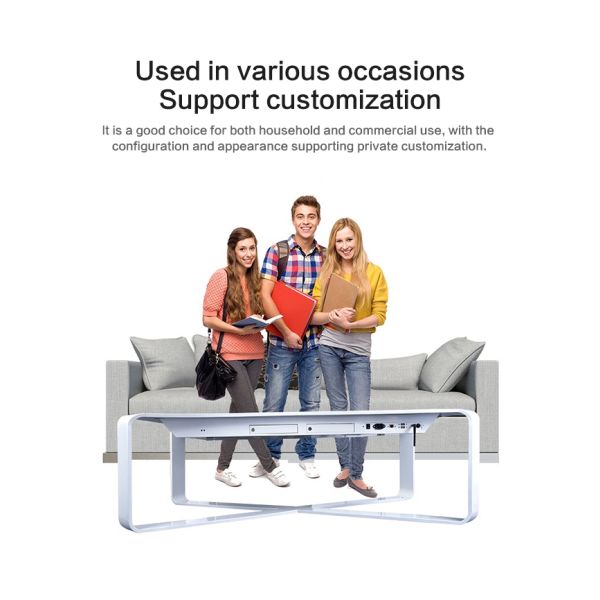 Android coffee table 43 inch advertising player interactive touch table for meeting room advertising display video player