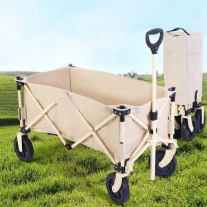 Wholesale Multi Functional Collapsible Beach Wagon Trolley Four Wheel Outdoor Camping Wagon Cart from china suppliers