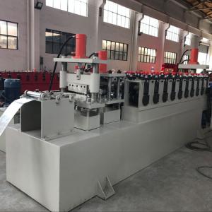 Wholesale C Channel Cable Tray Roll Forming Machine , Cable Trunking Cover Metal Roll Forming Machines from china suppliers