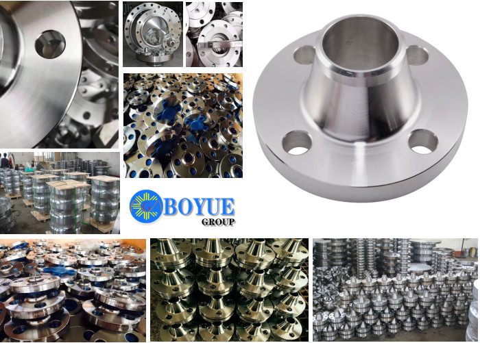Nickel Alloy 800 Weld Neck Pipe Flanges With Collar AS EN 1092-1 ISO SGS BV TUV CE