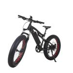 48V Electric Fat Tyre Bike Mountain 7 Speed E bike 500w 750w 1000w Aluminum