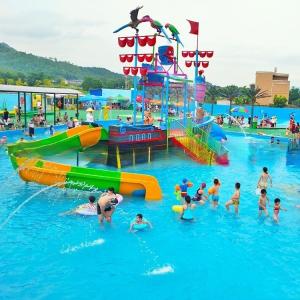 Wholesale Fiberglass Water Park Pirate Ship Play Equipment Pirate For Water Park from china suppliers