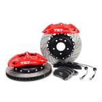 C Class W205 Mercedes Big Brake Kit 17 Inch Car Rim Front 4 Piston Brake Kit