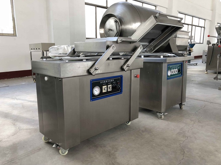 Stainless Steel Fish Fillet Cutting Machine Enema Sausage Production Line