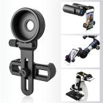 Aluminium Alloy Eva Pad Binocular Phone Adapter