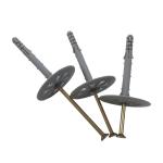 PP 80mm Drywall Plastic Insulation Anchors