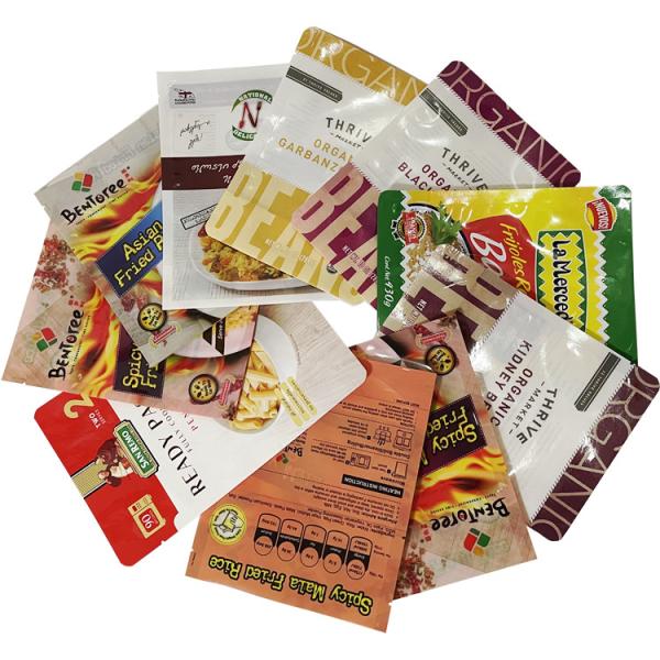 121-135℃ High Temperature Retort Pouch for Tuna Meat Chestnut Reheat Stand Up