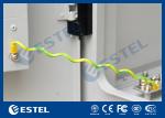 Sandwich Panel Outdoor Power Supply Cabinet Galvanized Steel Climate Controlled