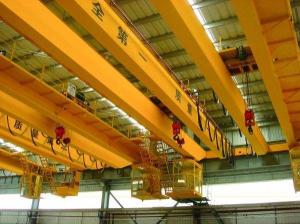 Wholesale 5 Ton 10 Ton 20 Ton 500 Ton Double Girder Overhead Travelling Crane from china suppliers