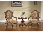 ISO9001 Living Room Wood Frame Leisure Chair Home Hotel Armchair