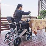 Aluminium Travel Folding 36km Disabled Electric Power Wheelchair