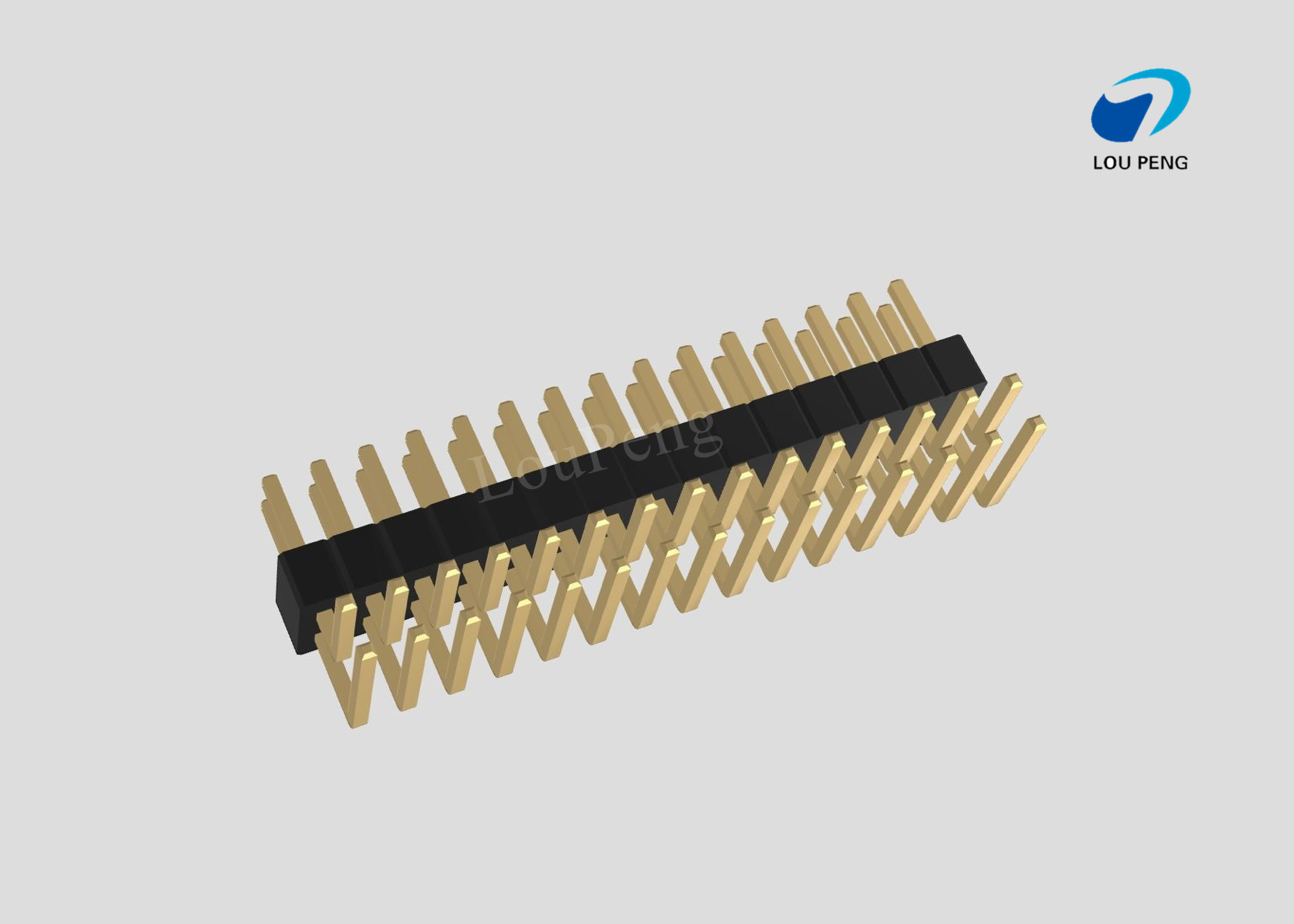 Pin Header 2x15pin 1.00mm pitch horizontal