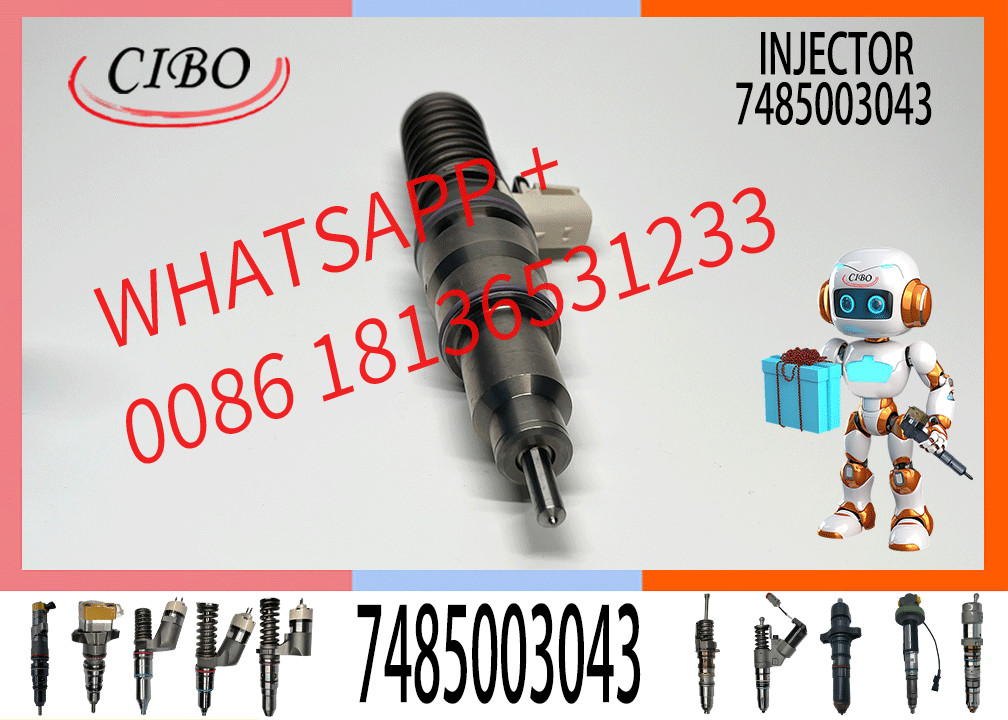 Engineering Machinery 3.18-4D Truck Engine System Accessories 7485003043 Diesel Fuel Injector