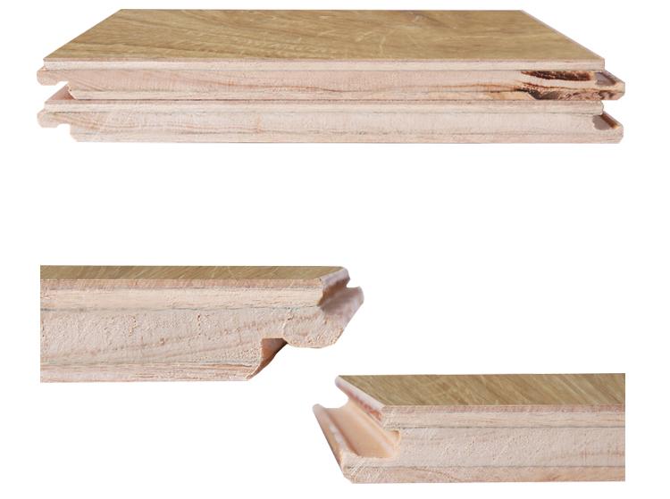 HDF Hardwood Flooring Golden Pine Espresso Satin Oak Engineered Flooring for Standards