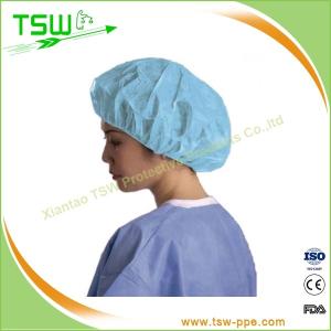 Wholesale EO Sterile Disposable Nonwoven Medical Bouffant Cap from china suppliers