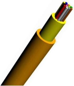 Wholesale MFC≤24f Micro Multi Indoor Optic Cable Φ250µM Colored Fiber Wrapped from china suppliers